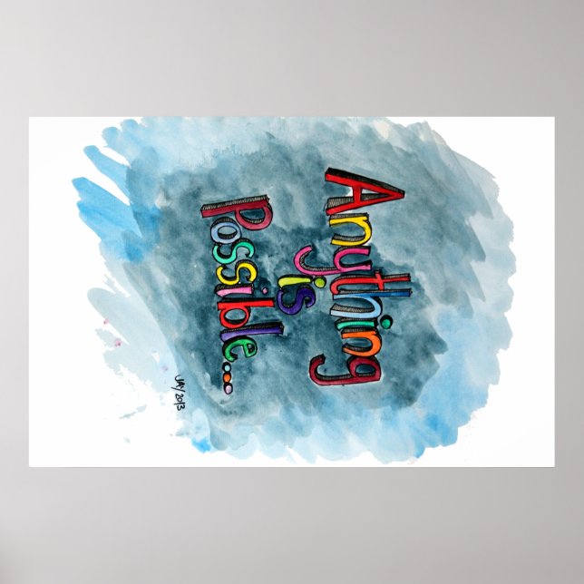 Poster Tout est possible (Devant)