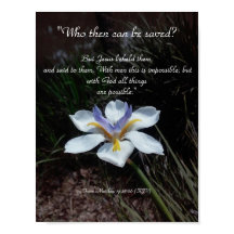 Tout est possible avec Dieu