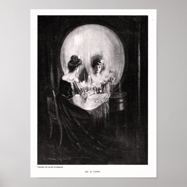 Poster Tout est Vanity Art Print (Devant)