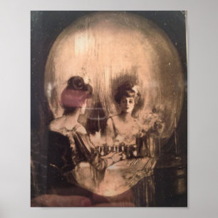 Poster Tout Est Vanity Charles Allan Gilbert
