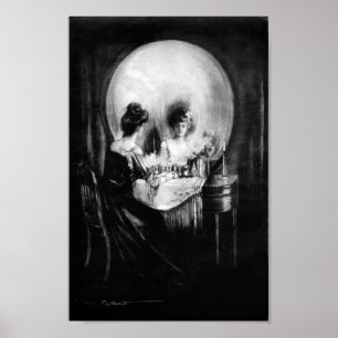Poster Tout est Vanity, Charles Allan Gilbert