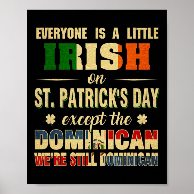 Poster Tout le monde est la petite Saint Patrick irlandai (Devant)