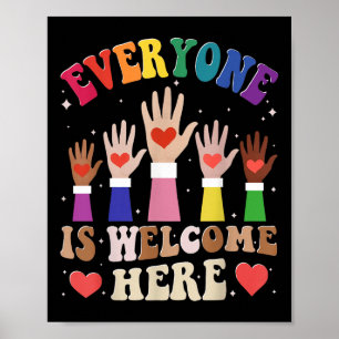 Poster Tout Le Monde Est Le Bienvenu Ici Dans L'Idaho Ens