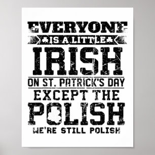 Poster Tout le monde est un peu irlandais à la St Patrick