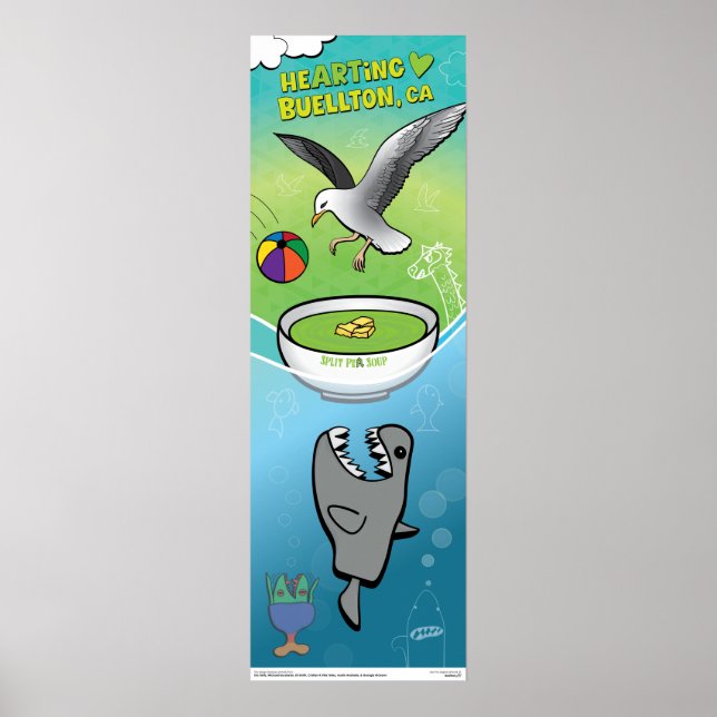 Poster - Tout le monde veut soupe de pois - Buellt (Devant)