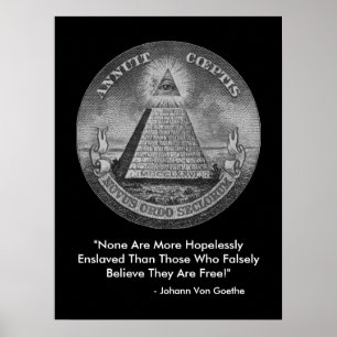 Poster Tout l'oeil voyant de l'affiche d'Illuminati