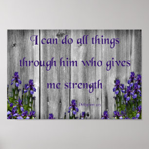 Poster Tout, Philippiens 4:13