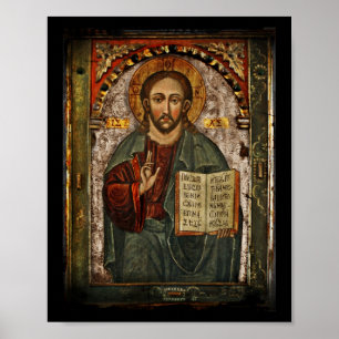 Poster Tout Puissant Christ - Chrystus Pantokrator
