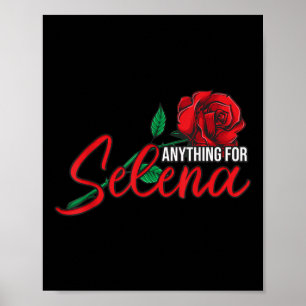 Poster Tout Selenas, Roses, Reine De Tejano, Selenas