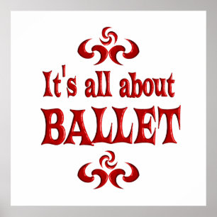 POSTER TOUT SUR BALLET