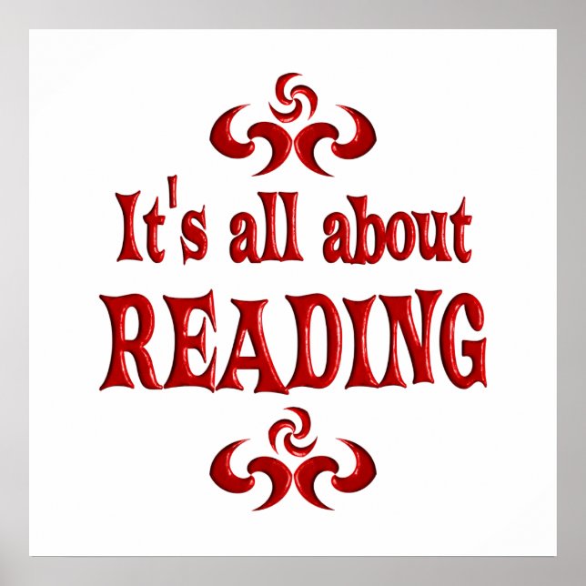 POSTER TOUT SUR LA LECTURE (Devant)