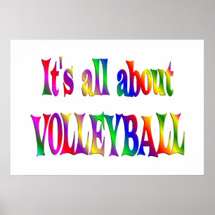 Poster Tout sur le volleyball