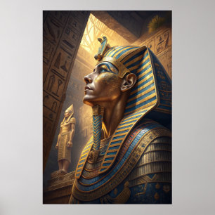 Poster Toutânkhamon le pharaon d'or du mystère éternel