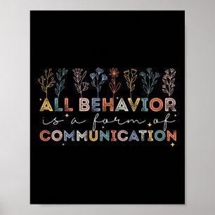 Poster Toute Comportement Est Une Forme De Communication