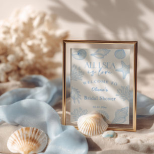 Poster Toute la mer que je vois est un amour Bienvenue à