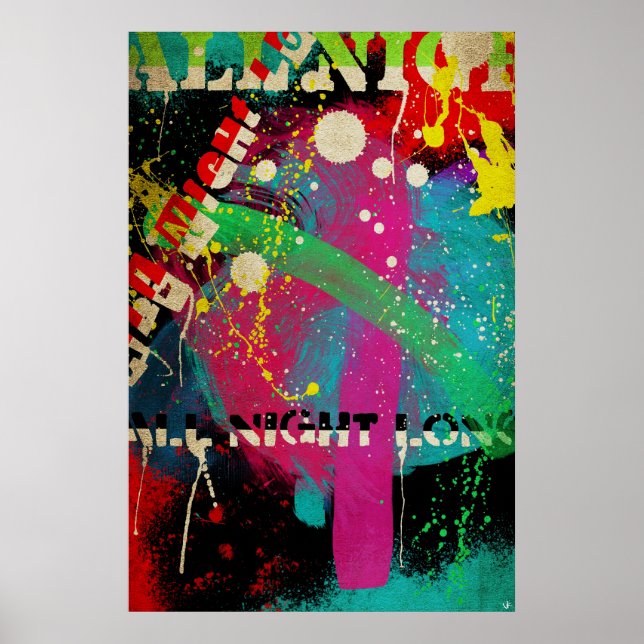Poster Toute la nuit (Devant)