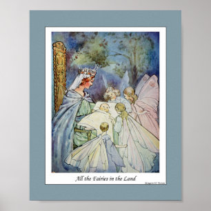 Poster "Toutes les fées du pays" M. Tarrant, 1915