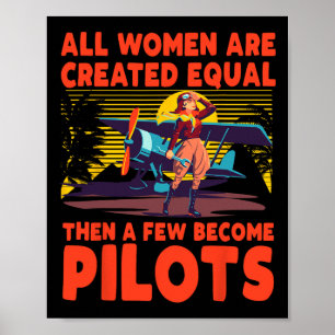 Poster Toutes Les Femmes Sont Créées Égales Puis Quelques