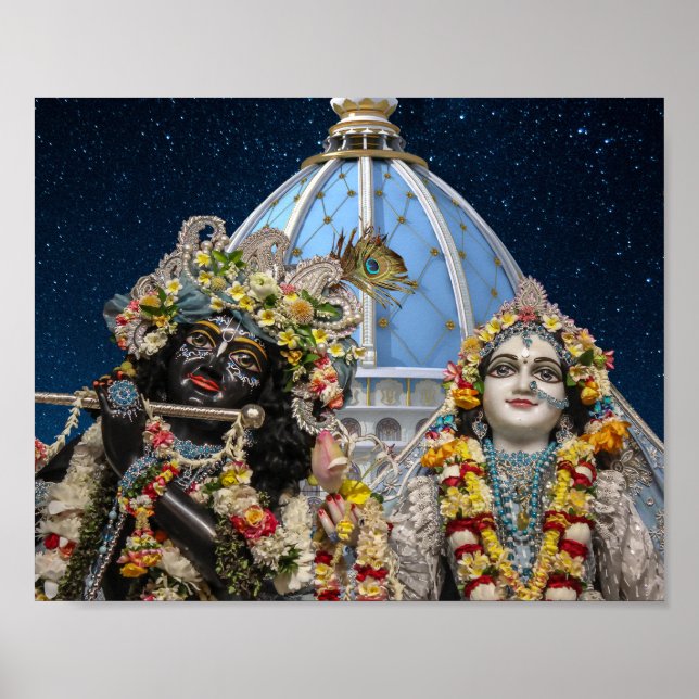 Poster TOVP/Radha Madhava 8 x 10 Imprimer (Devant)