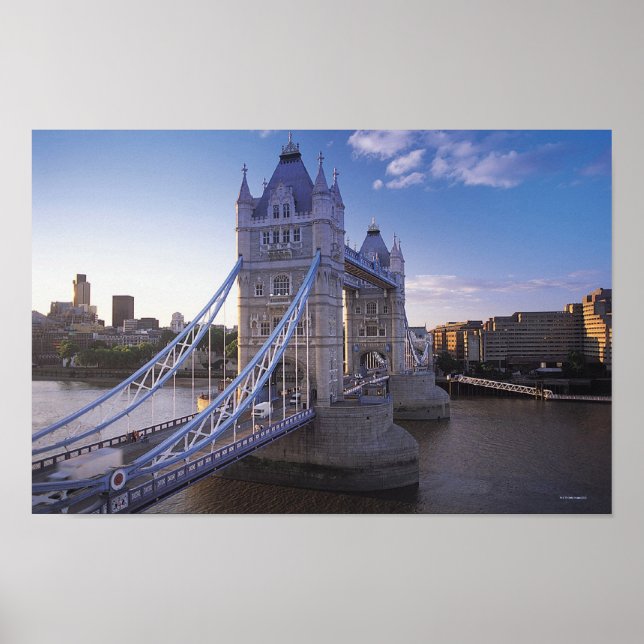Poster Tower Bridge à Londres (Devant)