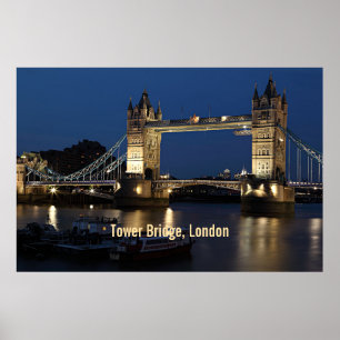 Poster Tower Bridge, Londres, Angleterre