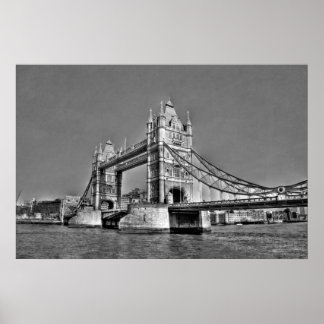 Poster Tower Bridge - Londres UK