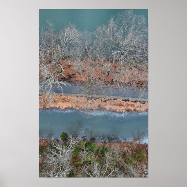 Poster Towpath Park Schuylkill River PA (Devant)