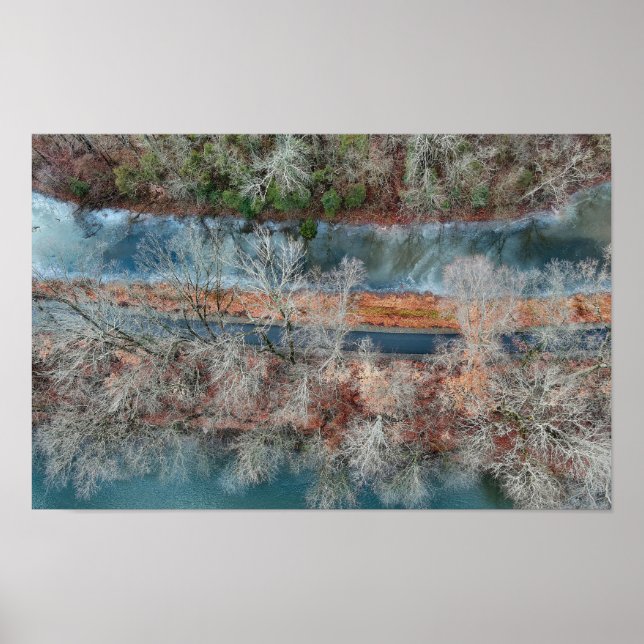 Poster Towpath Park Schuylkill River PA (Devant)