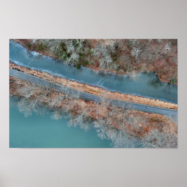 Poster Towpath Park Schuylkill River PA (Devant)