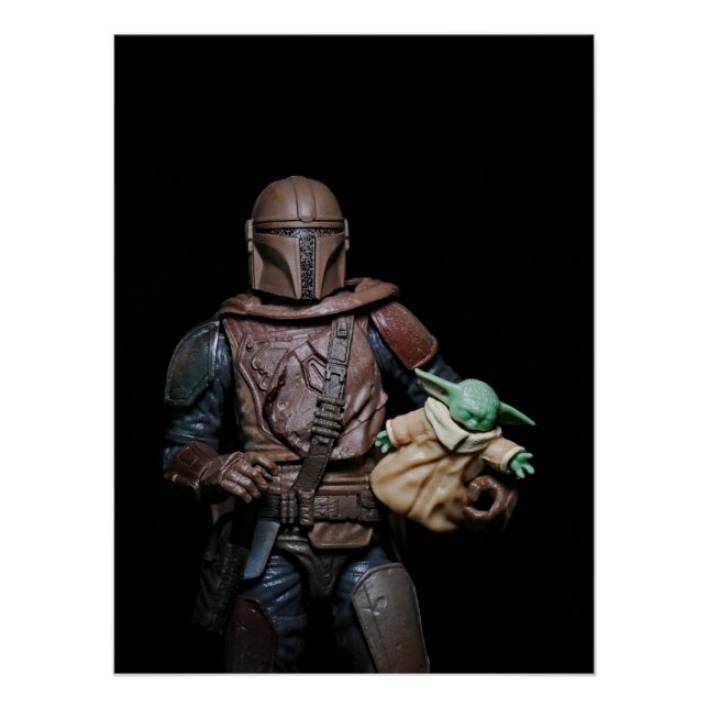 Poster Toy Photography Space Hero (Devant)