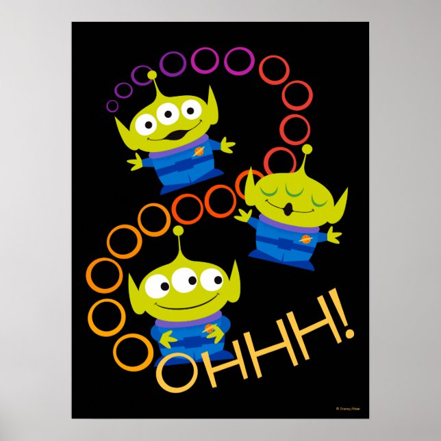 Poster Toy Story 4 | Aliens "Ooooh" (Devant)