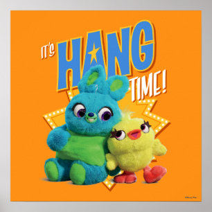 Poster Toy Story 4  Bunny & Ducky "C'est le temps de rest