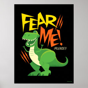 Poster Toy Story 4   Rex "Craignez-moi !"