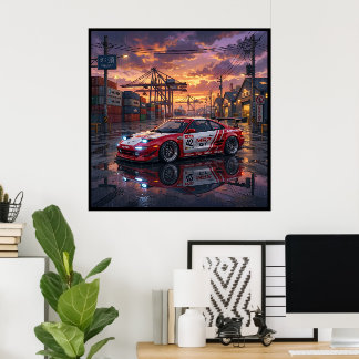 Poster Toyota MR2 GT