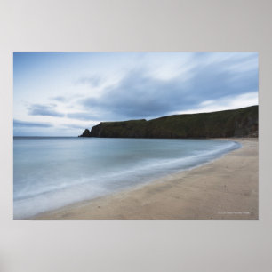 Poster Trabane Ou Strand D'Argent Près De Malin Beg