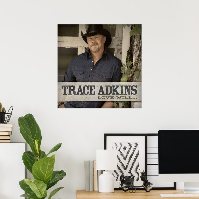 Poster trace adkins (Bureau à domicile)