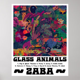 Poster Tracklist ZABA