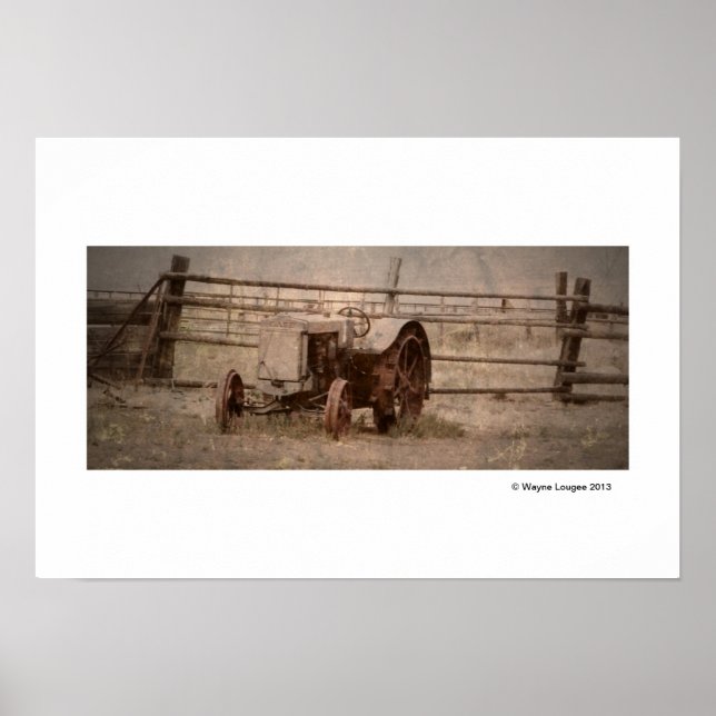 Poster Tracteur (Devant)