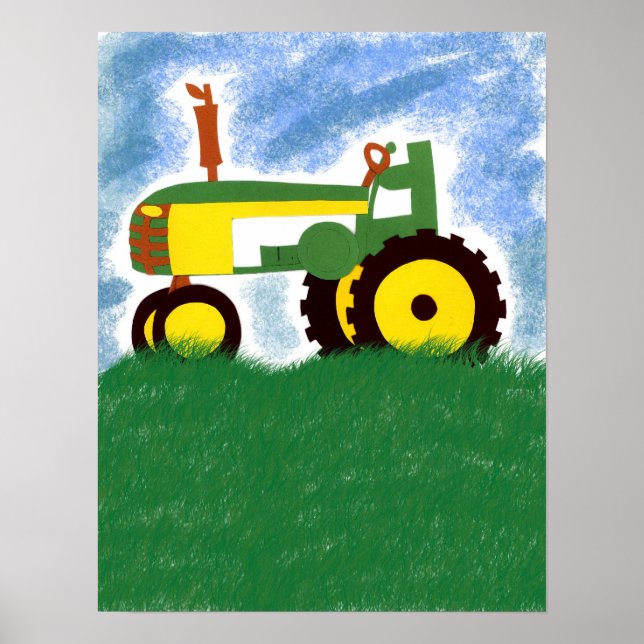 Poster Tracteur (Devant)