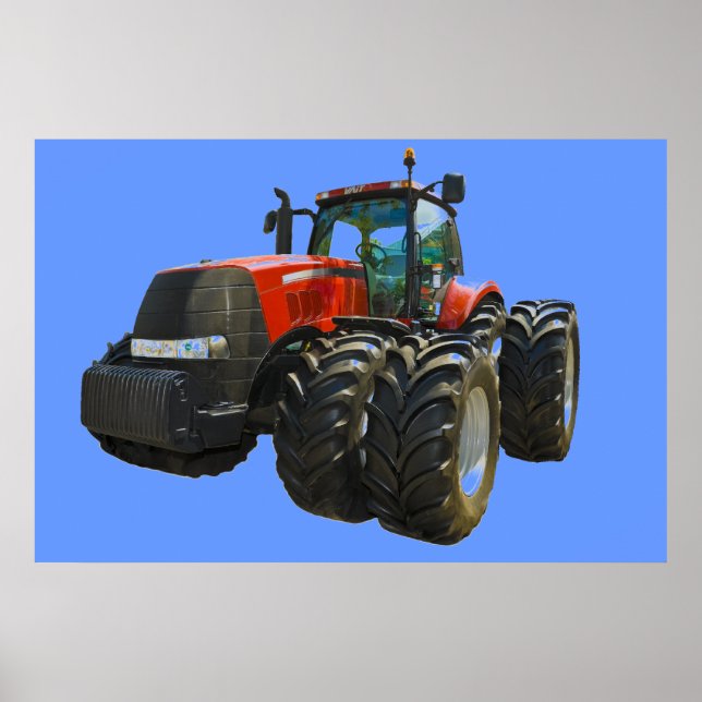 Poster tracteur (Devant)