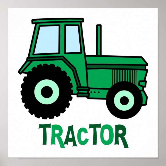Poster Tracteur (Devant)