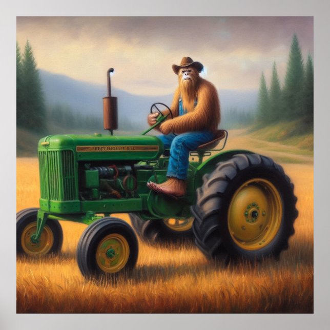 Poster Tracteur Bigfoot (Devant)