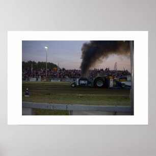 Poster Tracteur Pulling #3