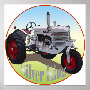 Poster Tracteur Silver King