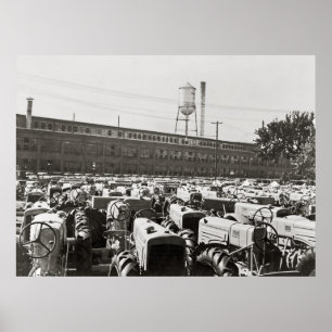 Poster Tracteurs de Minneapolis-Moline : 1939