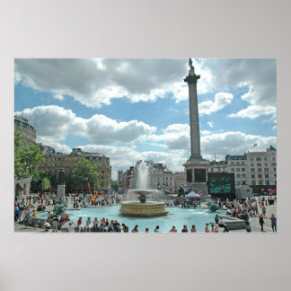 Poster Trafalgar Carré