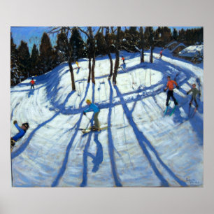 Poster Trail Winding Morzine