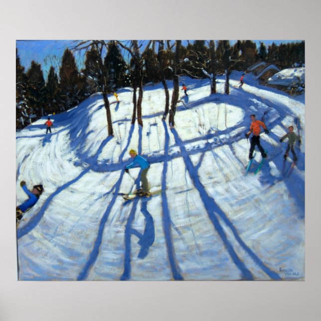 Poster Trail Winding Morzine (Devant)