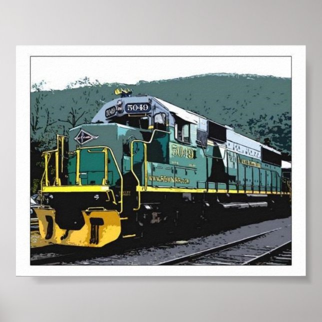 Poster Train (Devant)