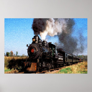 Poster Train 2 Print